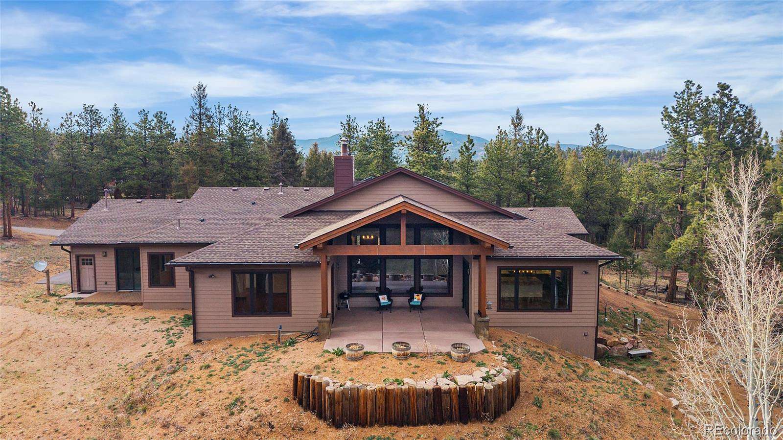 6.46 Acres of Land with Home for Sale in Bailey, Colorado