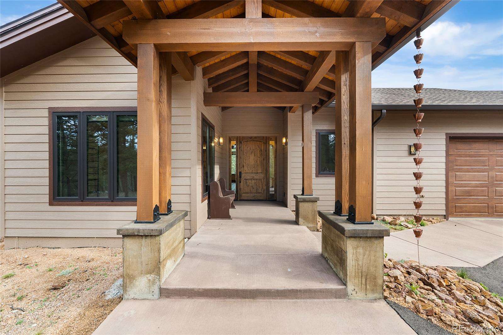 6.46 Acres of Land with Home for Sale in Bailey, Colorado