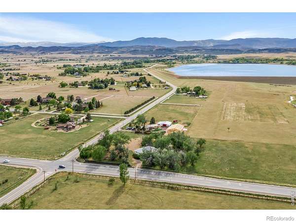 4 Acres of Land with Home for Sale in Loveland, Colorado