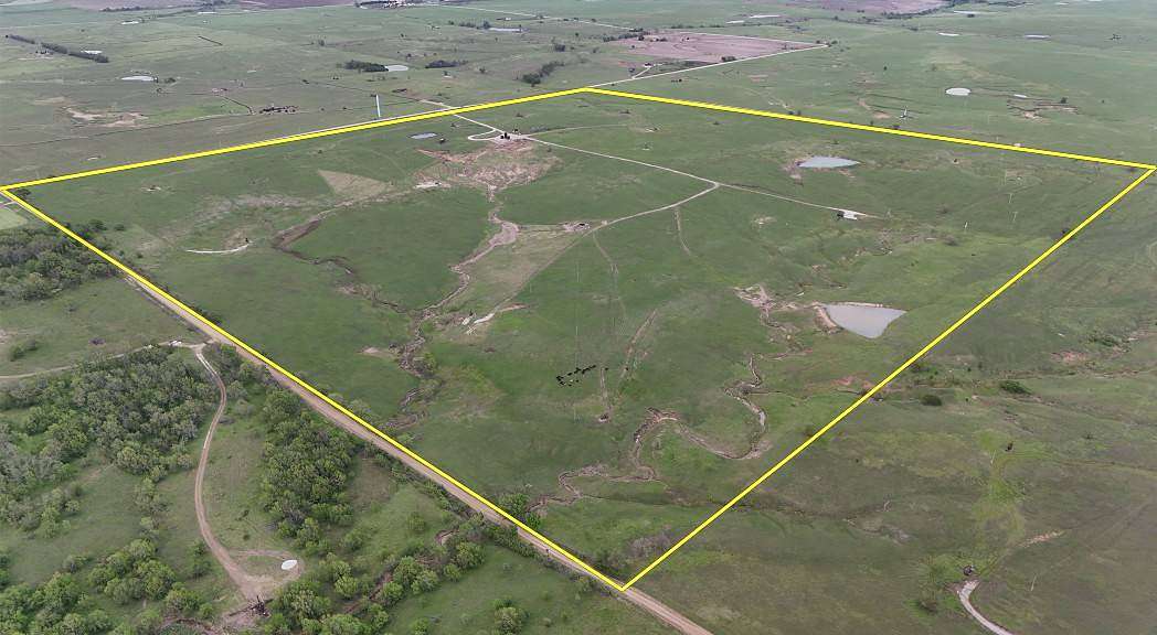 160 Acres of Agricultural Land for Sale in Gridley, Kansas