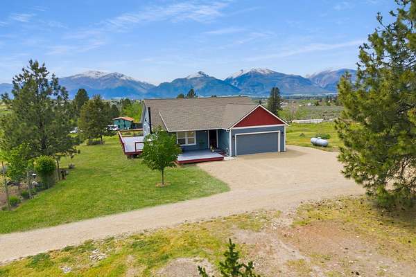 10 Acres of Land with Home for Sale in Stevensville, Montana