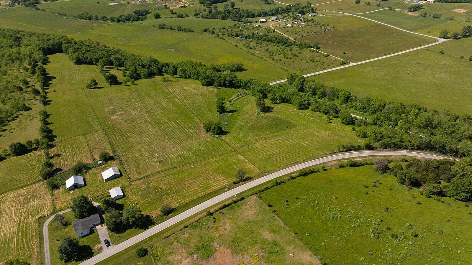 46.3 Acres of Land with Home for Sale in Billings, Missouri