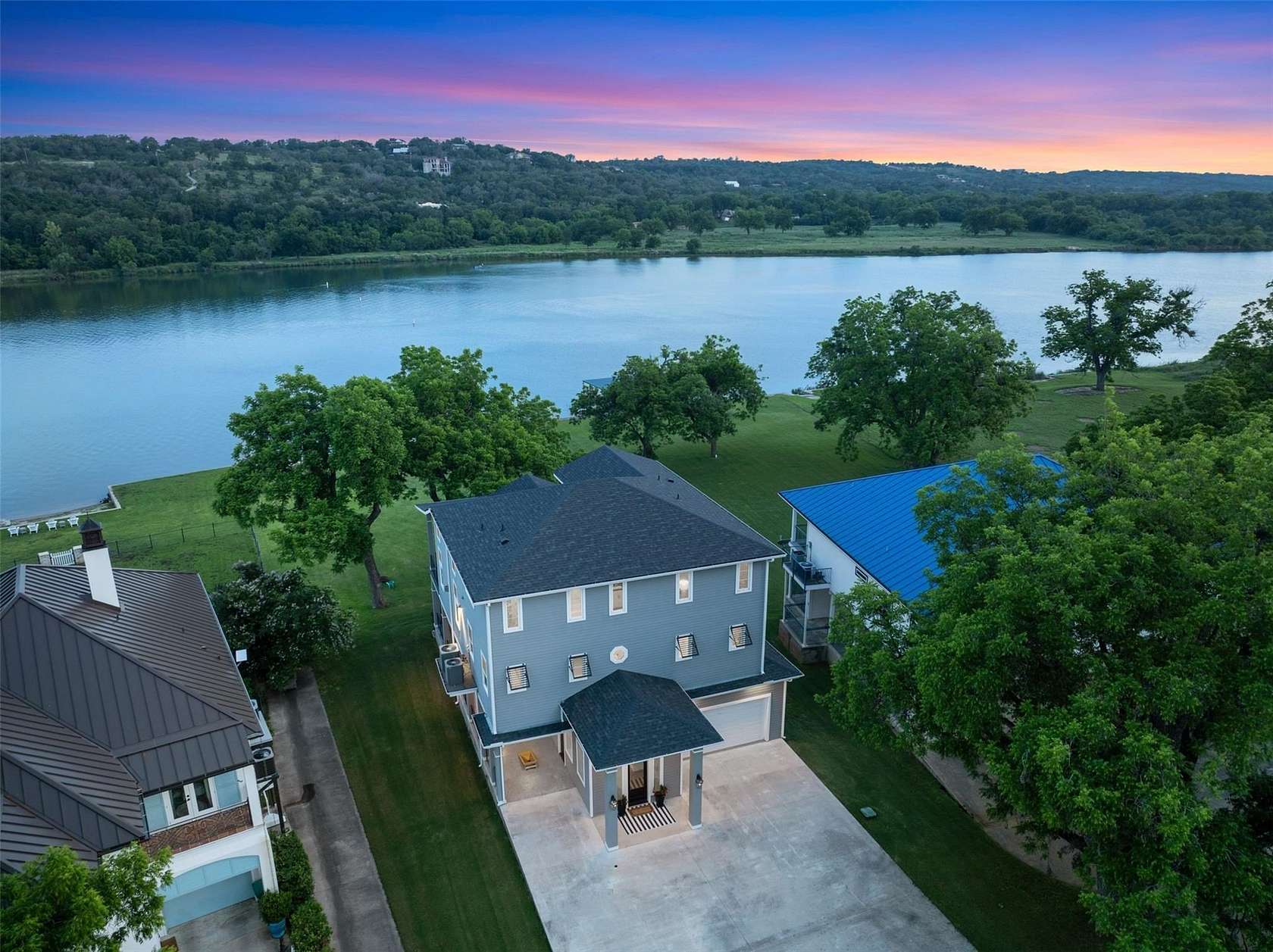 2.5 Acres of Land with Home for Sale in Marble Falls, Texas