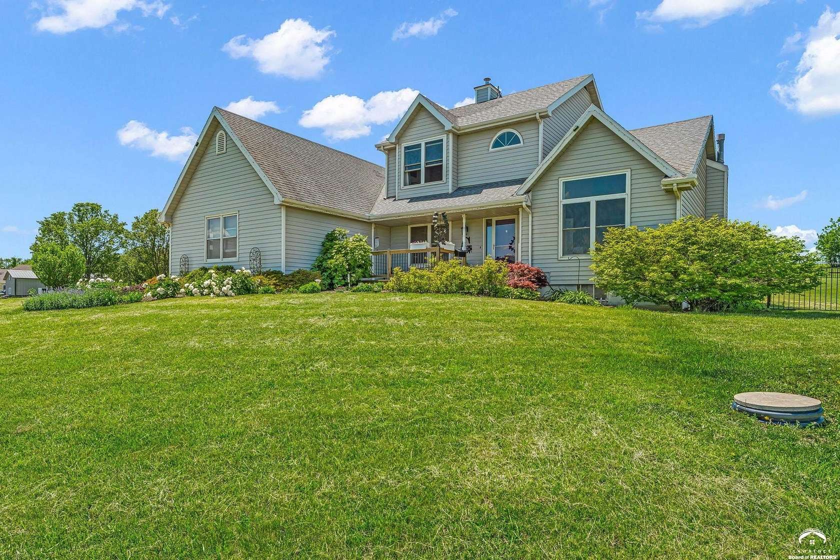 8.64 Acres of Land with Home for Sale in Lawrence, Kansas
