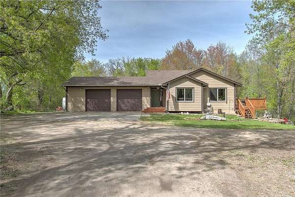 5 Acres of Land with Home for Sale in Cambridge, Minnesota