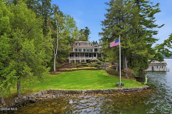 2.13 Acres of Land with Home for Sale in Lake George, New York
