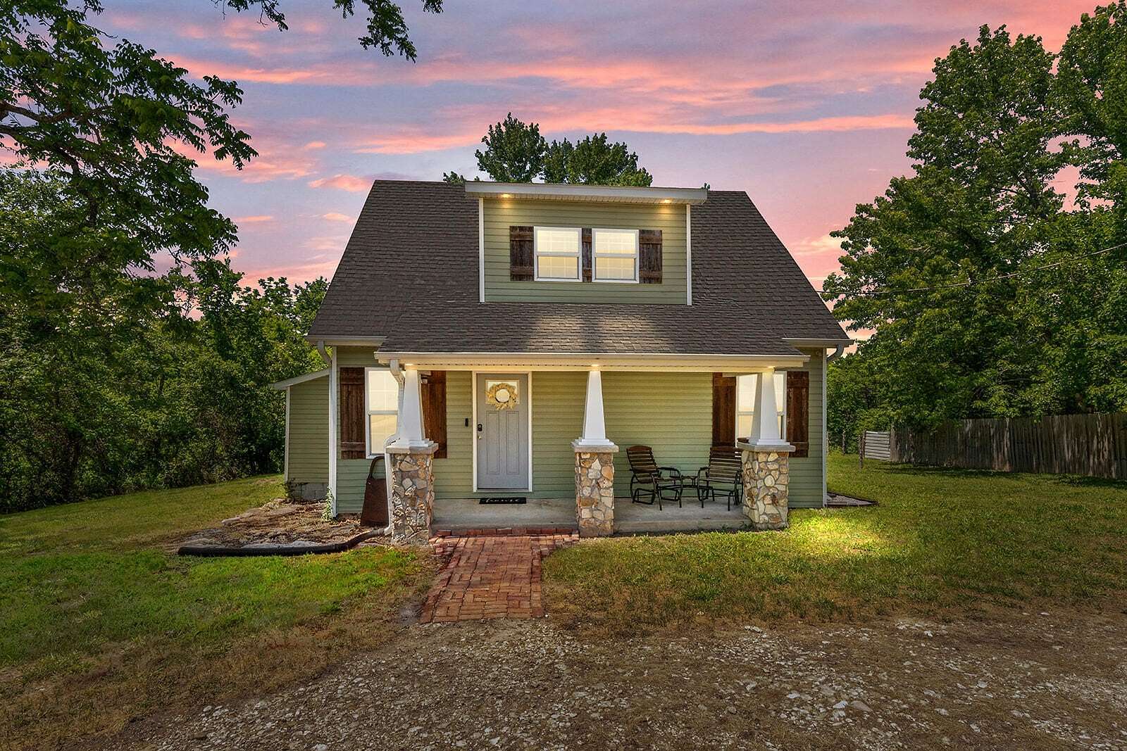 5.47 Acres of Land with Home for Sale in Chadwick, Missouri