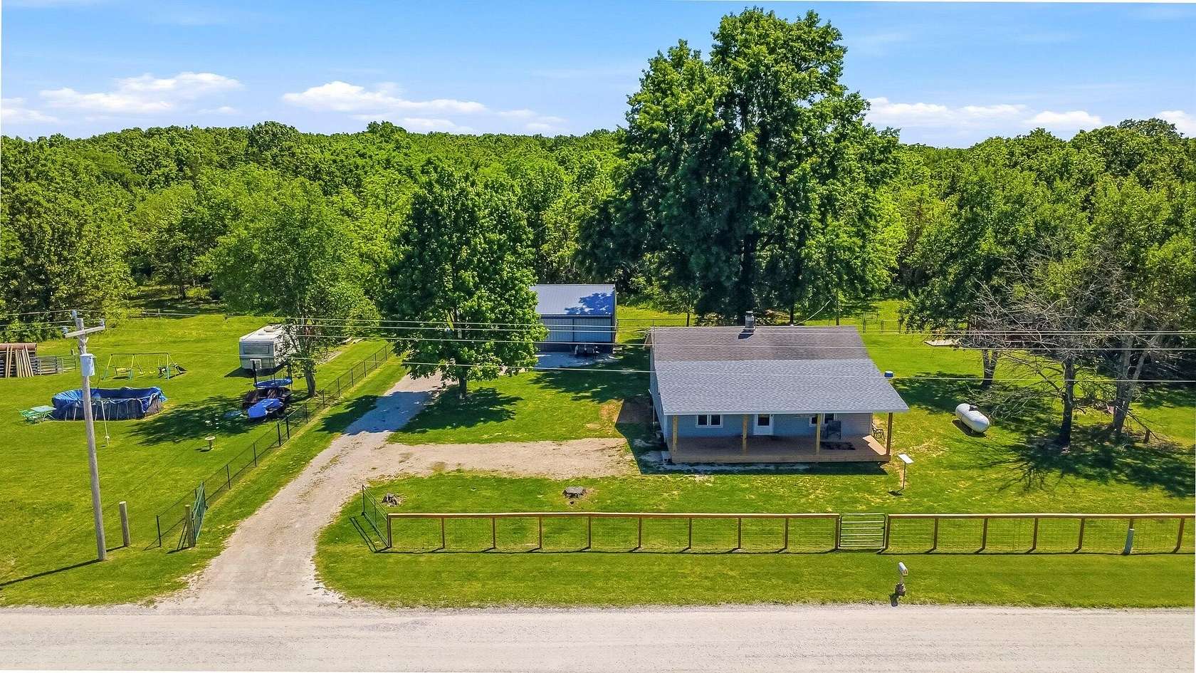 9.1 Acres of Land with Home for Sale in Fordland, Missouri