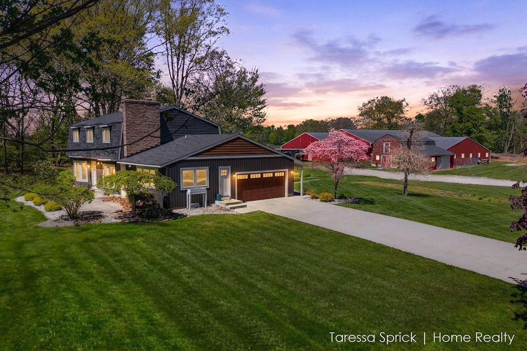 20.2 Acres of Agricultural Land with Home for Sale in Hudsonville, Michigan