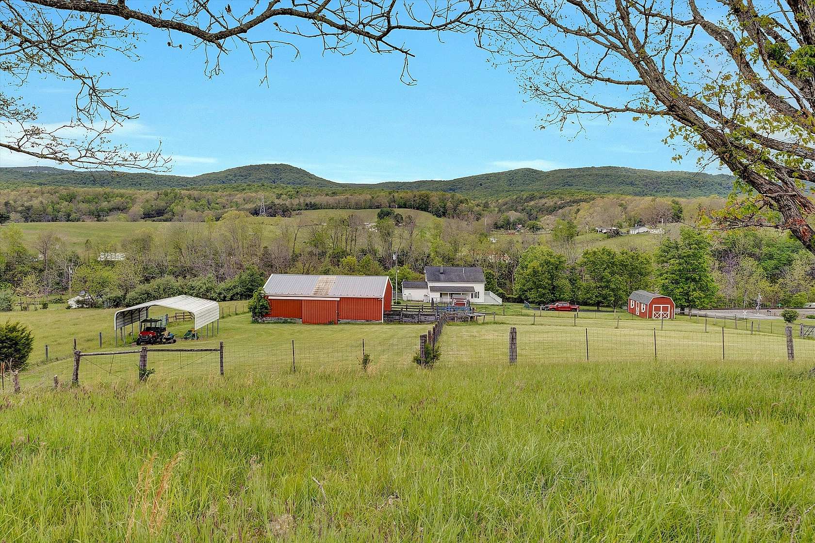 58.2 Acres of Agricultural Land with Home for Sale in Goshen, Virginia