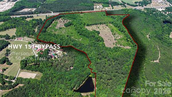95.5 Acres of Land for Sale in Jefferson, South Carolina