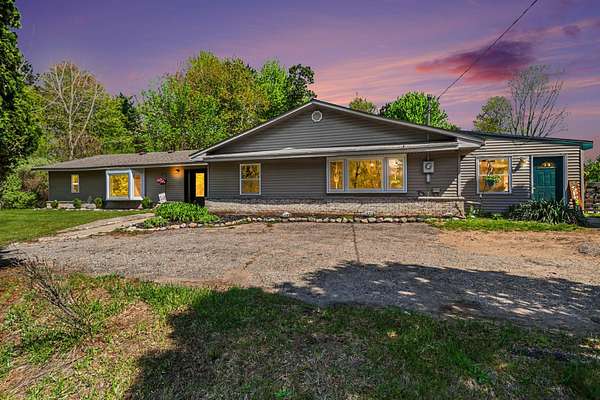 6.82 Acres of Land with Home for Sale in Battle Creek, Michigan