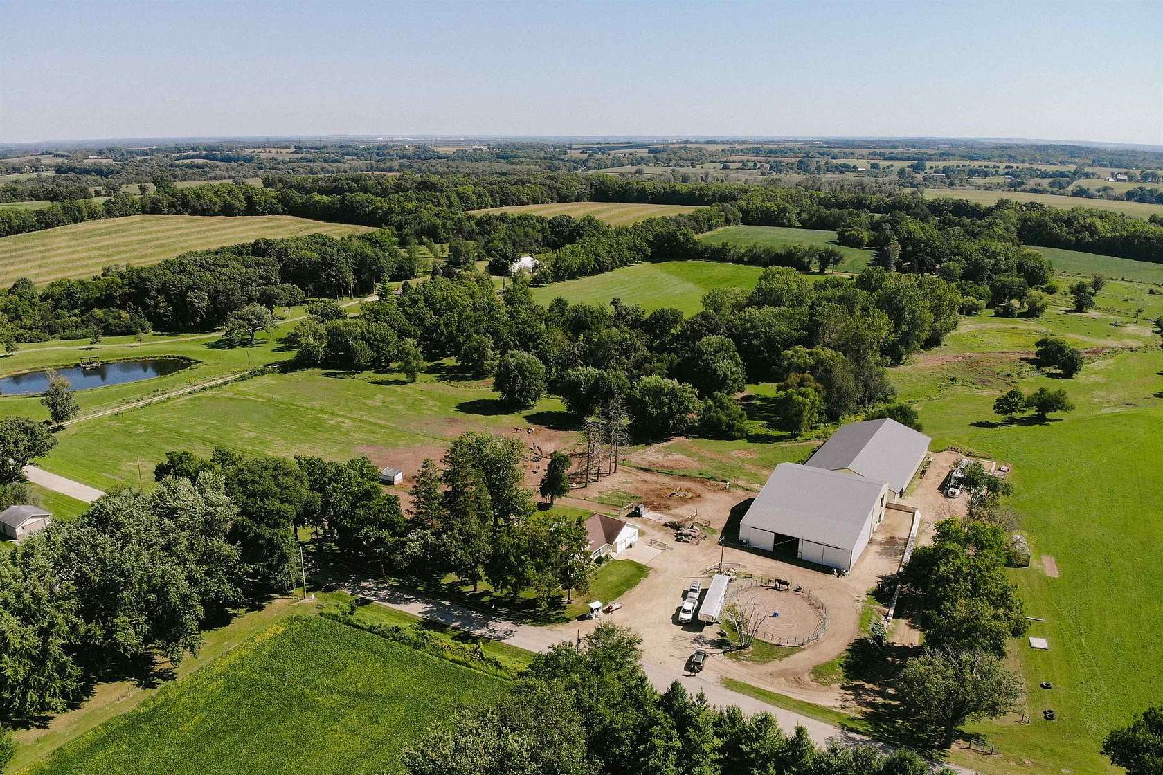 27.3 Acres of Land with Home for Sale in Beloit, Wisconsin