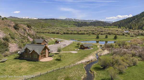 8.38 Acres of Land with Home for Sale in Thayne, Wyoming