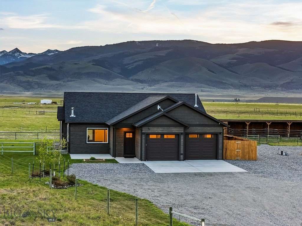 10.2 Acres of Land with Home for Sale in Pray, Montana