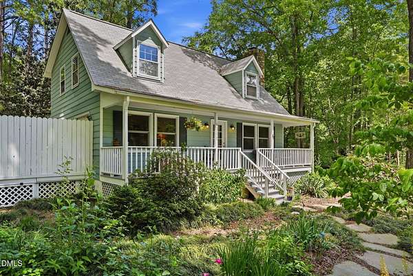 1.5 Acres of Land with Home for Sale in Chapel Hill, North Carolina