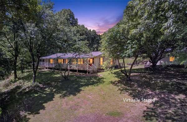 18.6 Acres of Land with Home for Sale in Huntsville, Arkansas