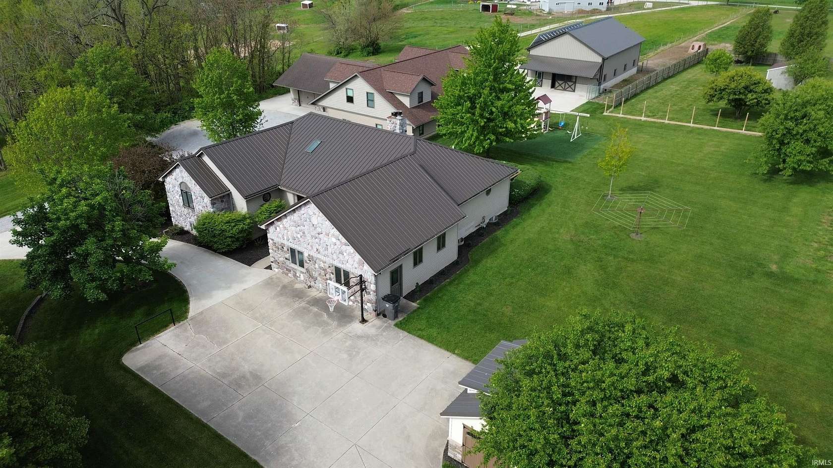 4.6 Acres of Land with Home for Auction in Middlebury, Indiana