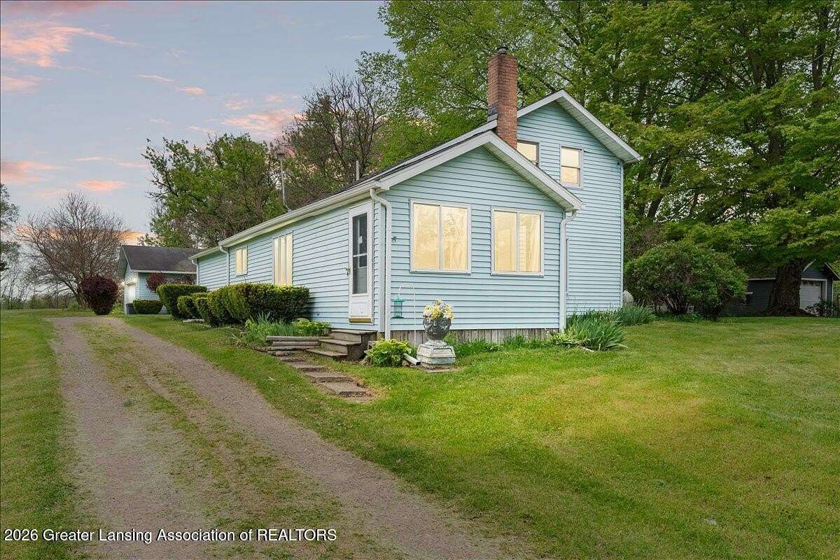 1.9 Acres of Land with Home for Sale in Stockbridge, Michigan
