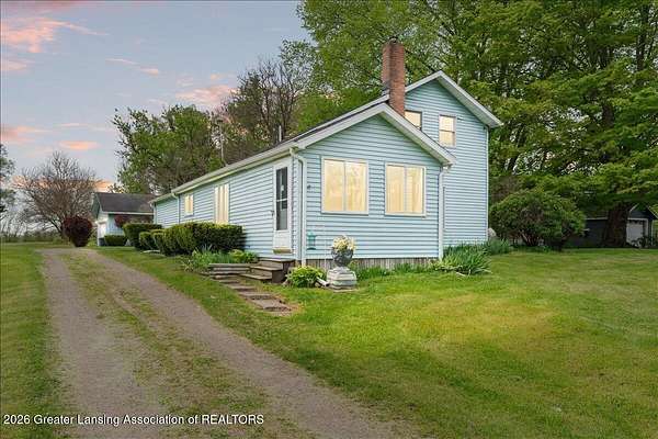 1.9 Acres of Land with Home for Sale in Stockbridge, Michigan