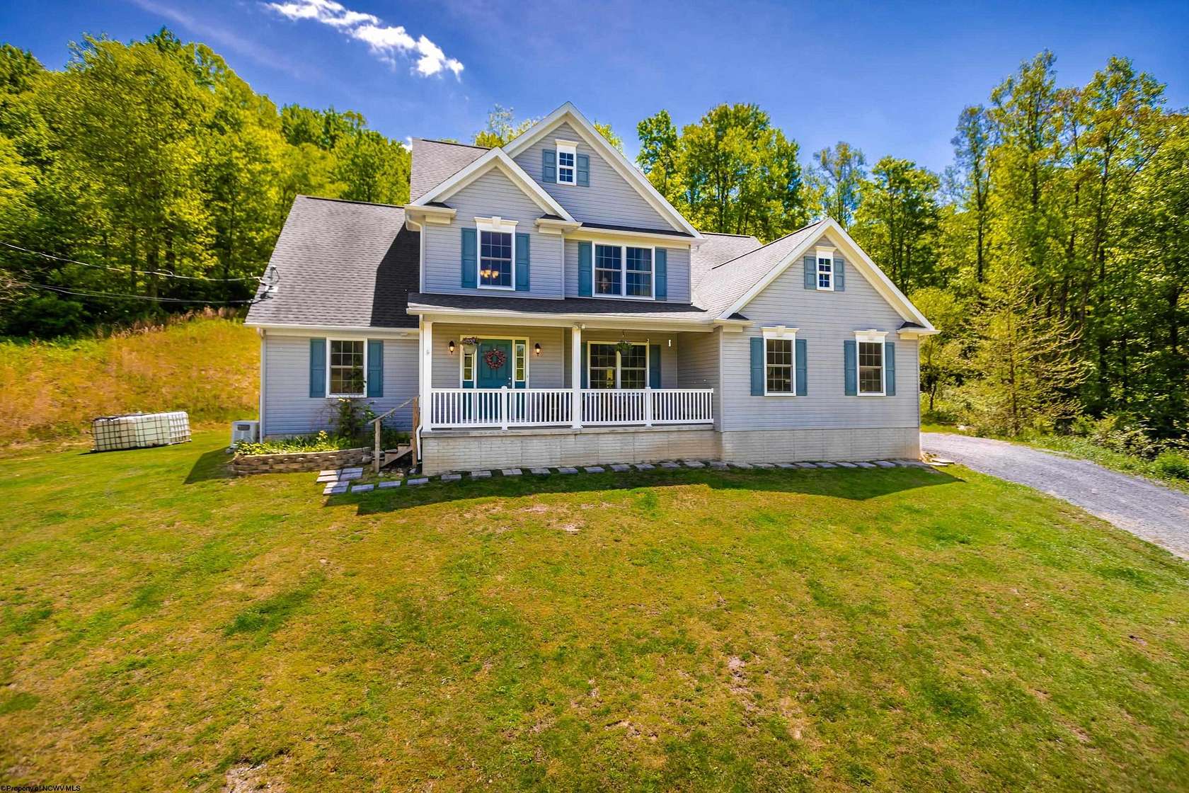 18 Acres of Land with Home for Sale in Rivesville, West Virginia