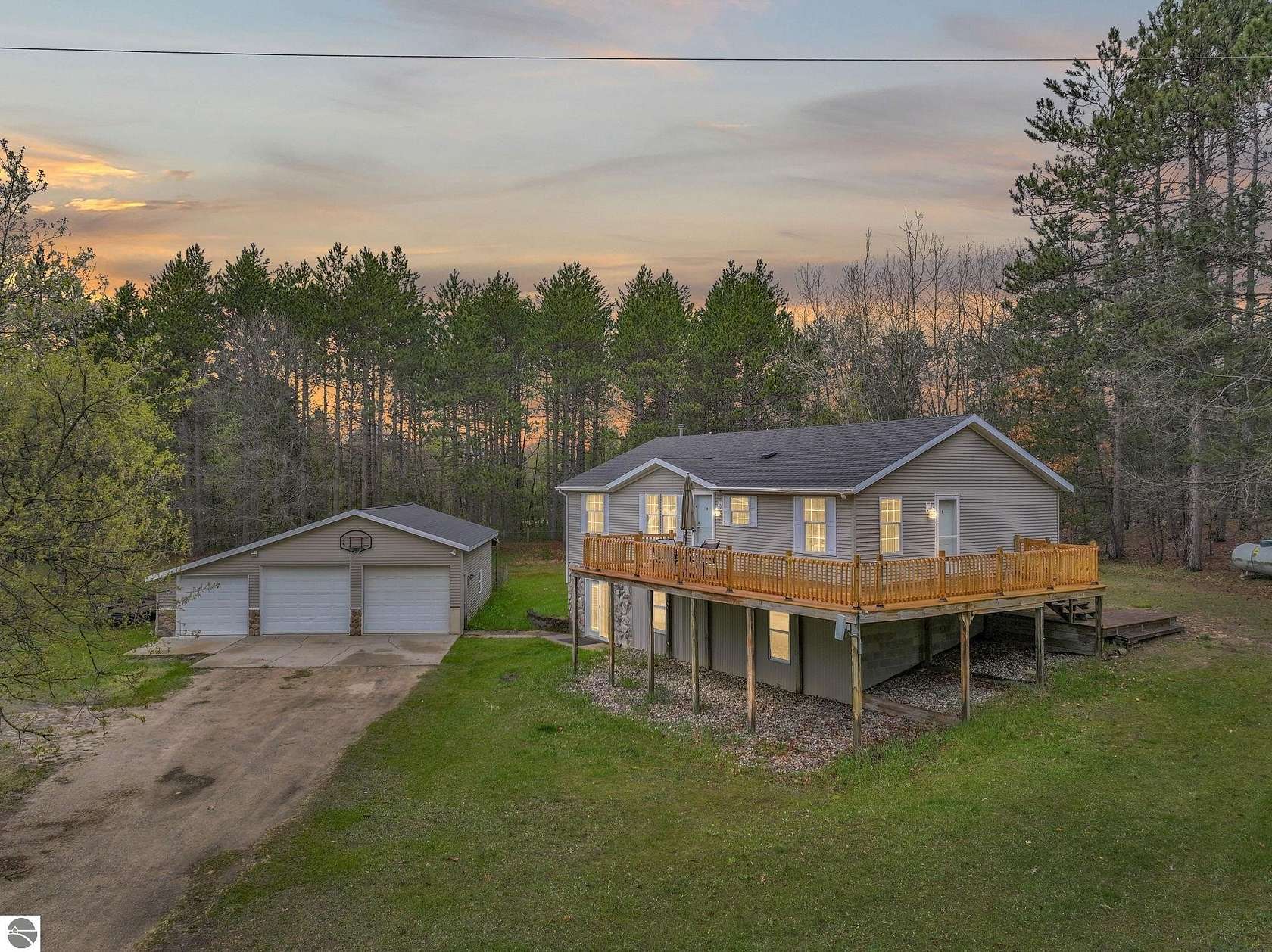 2.49 Acres of Land with Home for Sale in Manton, Michigan
