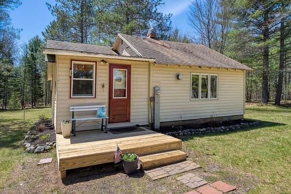 12.6 Acres of Recreational Land with Home for Sale in Eagle River, Wisconsin