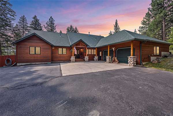 8 Acres of Land with Home for Sale in Missoula, Montana