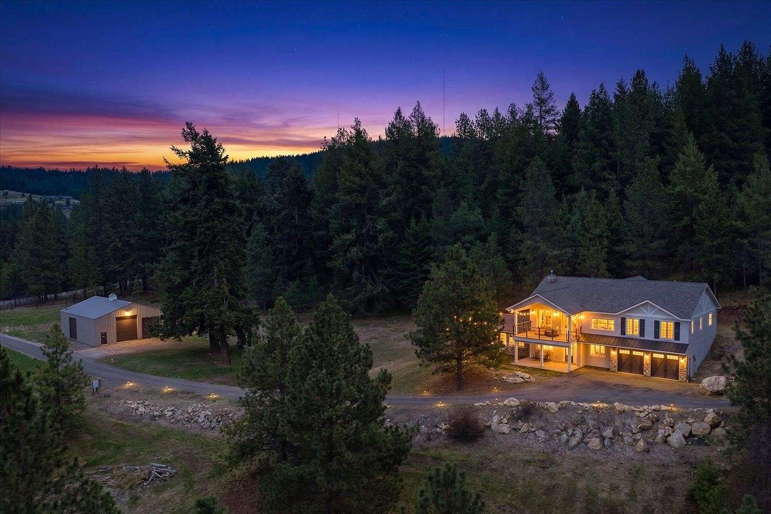10 Acres of Land with Home for Sale in Spokane, Washington