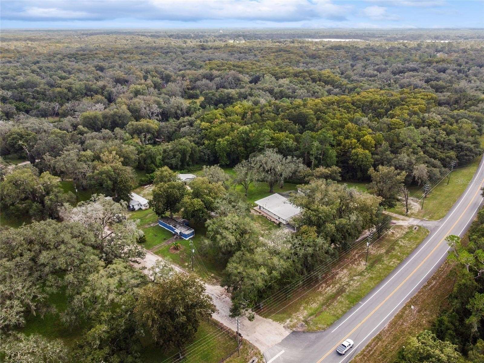 7 Acres of Land with Home for Sale in Dade City, Florida
