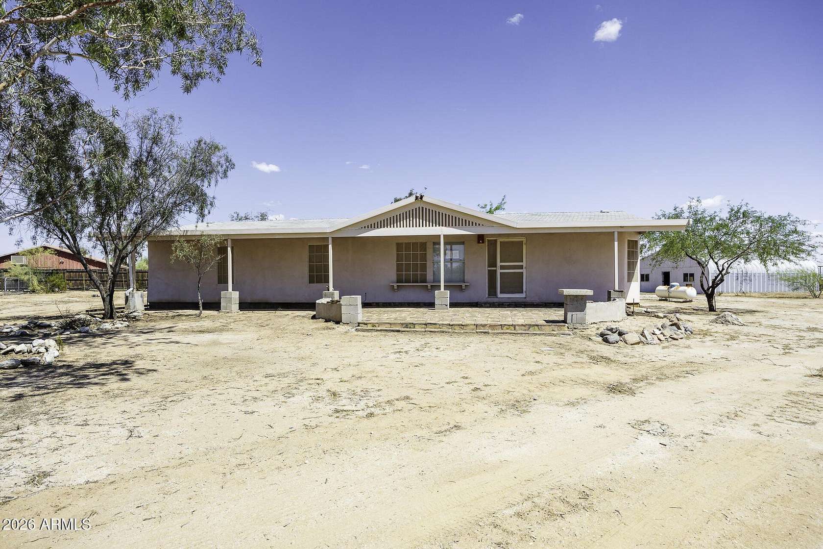 2.5 Acres of Land with Home for Sale in Casa Grande, Arizona