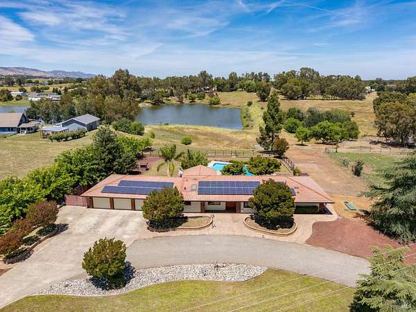 5 Acres of Land with Home for Sale in Vacaville, California