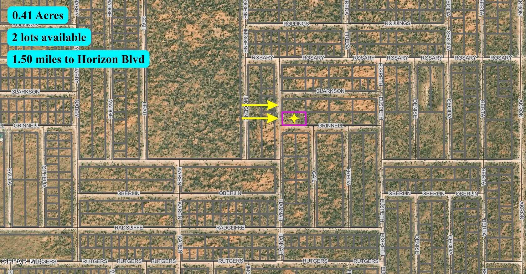 0.41 Acres of Land for Sale in Horizon City, Texas