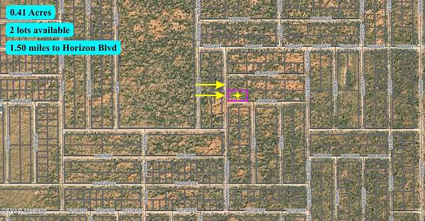 0.41 Acres of Land for Sale in Horizon City, Texas