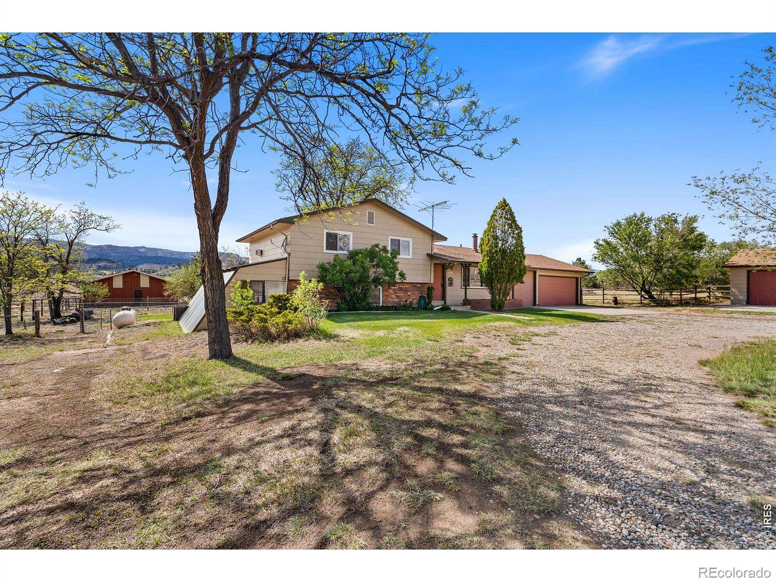 4.64 Acres of Land with Home for Sale in Loveland, Colorado