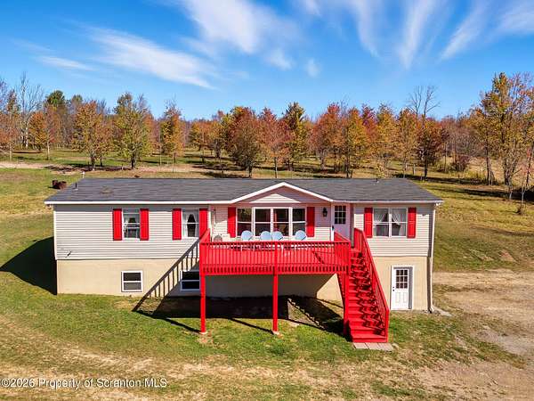 14.5 Acres of Land with Home for Sale in Clifford Township, Pennsylvania