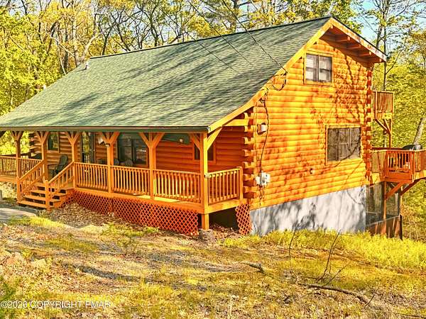 2.9 Acres of Land with Home for Sale in Swiftwater, Pennsylvania
