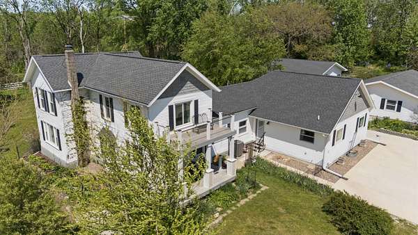 5.3 Acres of Land with Home for Sale in Cedar Falls, Iowa