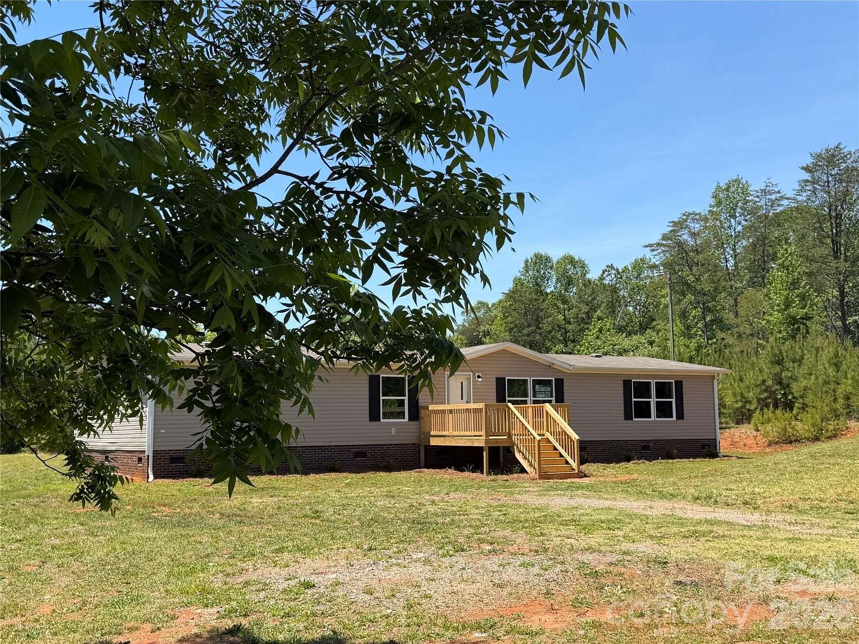 1.89 Acres of Land with Home for Sale in Lawndale, North Carolina