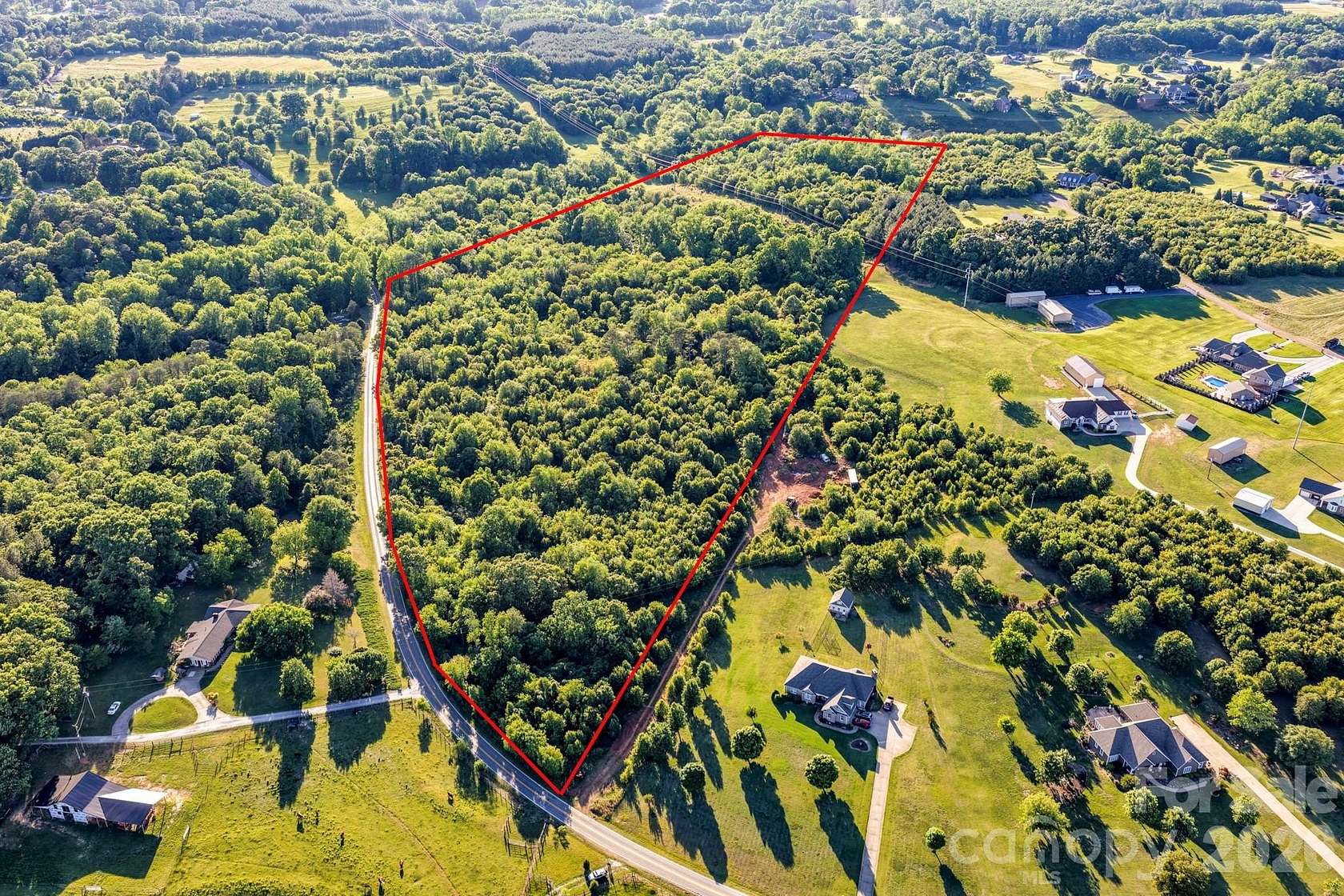 41 Acres of Recreational Land for Sale in Forest City, North Carolina