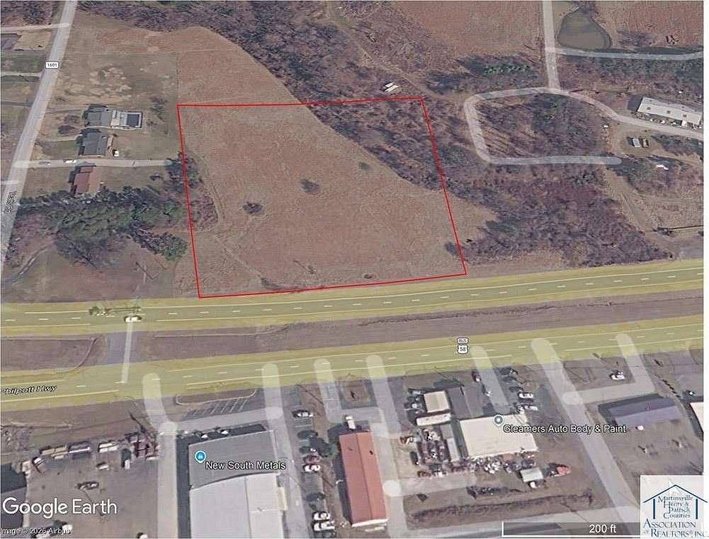 4.15 Acres of Mixed-Use Land for Sale in Martinsville, Virginia