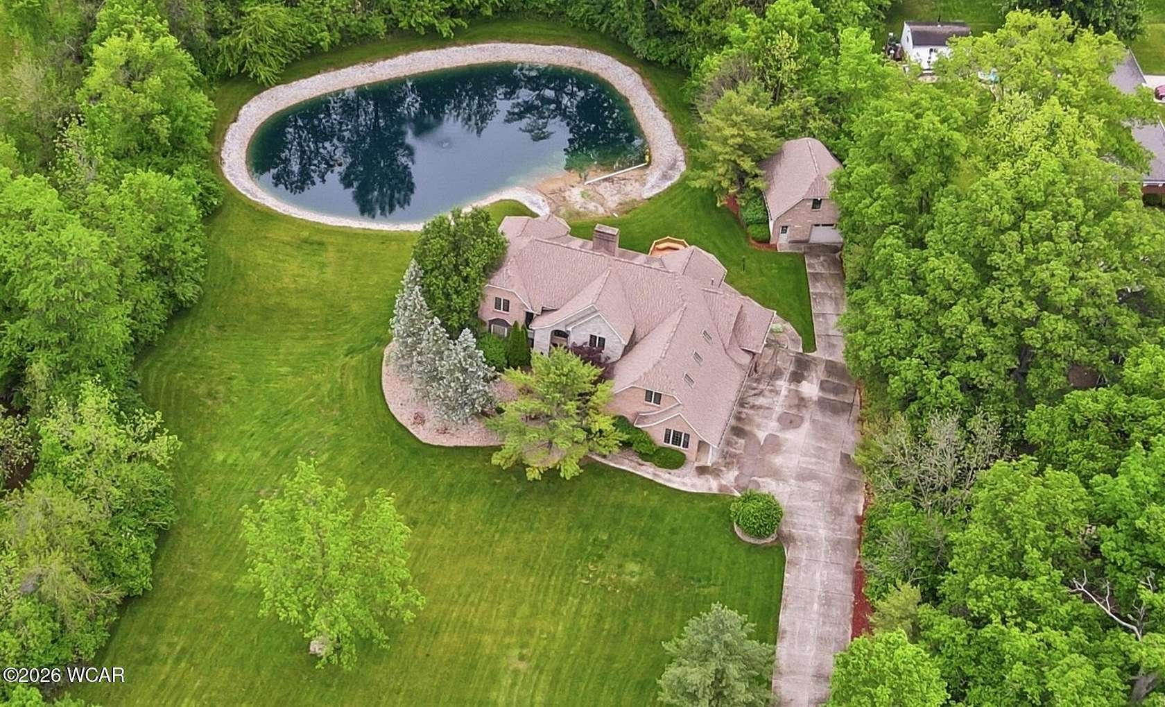 4.39 Acres of Land with Home for Sale in Lima, Ohio