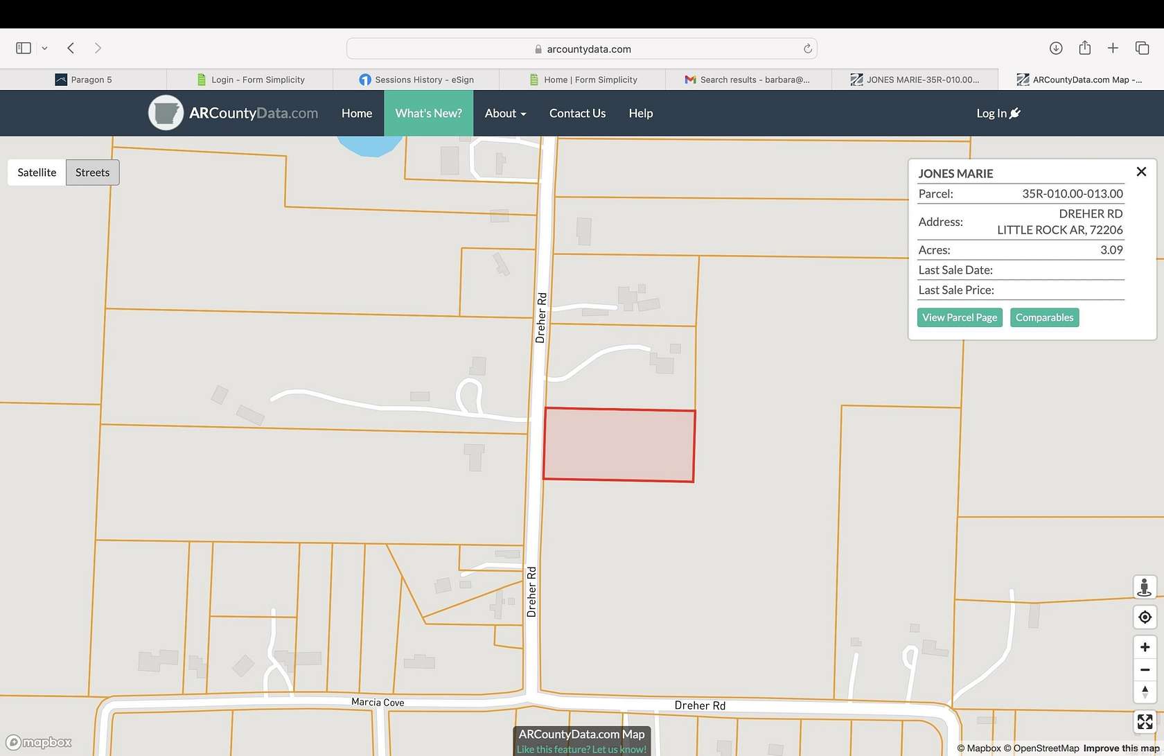 3 Acres of Residential Land for Sale in Little Rock, Arkansas