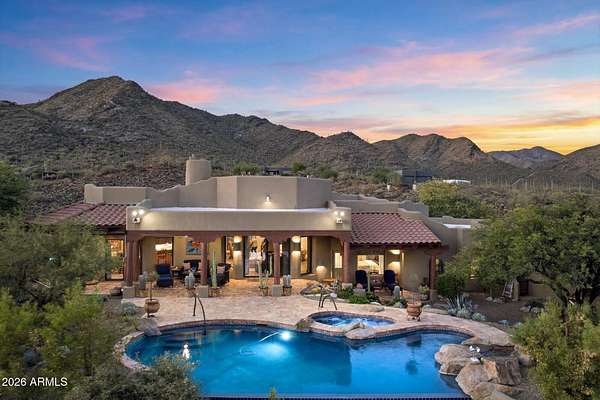 5 Acres of Land with Home for Sale in Cave Creek, Arizona