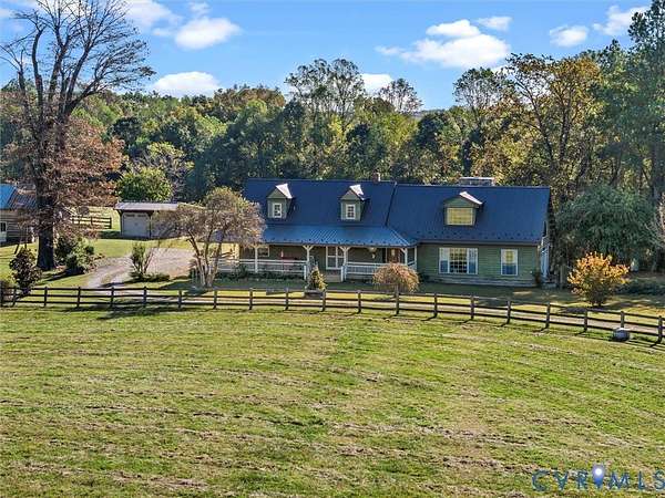 21 Acres of Land with Home for Sale in Dillwyn, Virginia