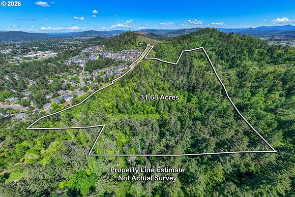 31.7 Acres of Land for Sale in Eugene, Oregon