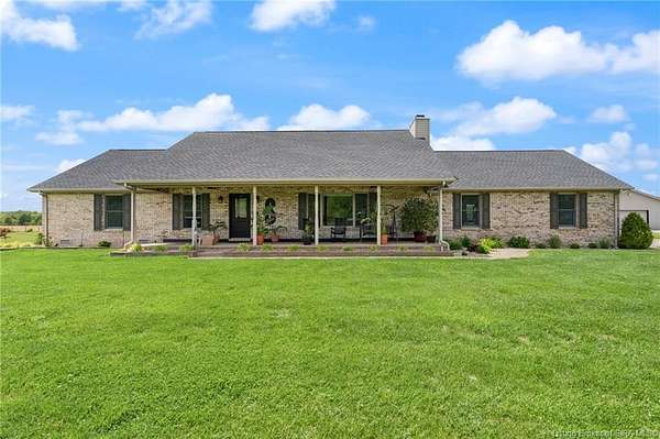 4 Acres of Land with Home for Sale in Lexington, Indiana
