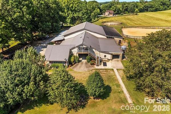 17.5 Acres of Land with Home for Sale in Mount Ulla, North Carolina