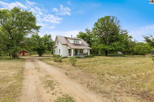 7.53 Acres of Land with Home for Sale in Arlington, Kansas