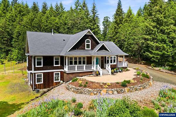 16 Acres of Land with Home for Sale in Dallas, Oregon